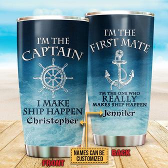 Sailor Ship Happen Custom Tumbler - Gift for Sailors - Thegiftio UK