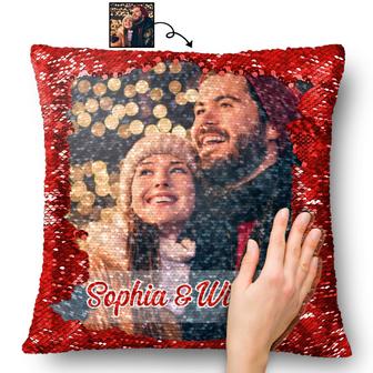 Custom Photo Family Personalized Pillow - Gift for Couples - Thegiftio UK
