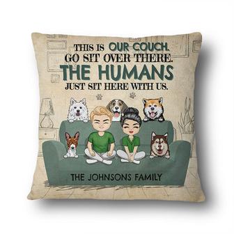 This Is Our Couch Personalized Pillow - Gift for Couples - Thegiftio UK