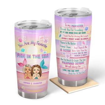 Favorite Fish In The Sea Personalized Tumbler - Bestie Gift - Thegiftio UK
