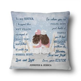 Christmas I Hugged This Soft Personalized Pillow - Thegiftio UK