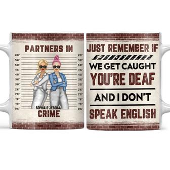 Bestie If We Get Caught Custom Mug - Gift for Bestie - Thegiftio UK