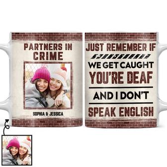 Partners In Crime Personalized Mug - Gift for Bestie - Thegiftio UK