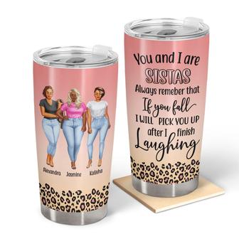 You And I Are Sistas Personalized Tumbler - Gift for Sisters - Thegiftio UK