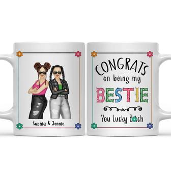 Congrats On Being My Bestie Custom Mug - Gift For Bestie - Thegiftio UK