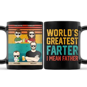 World's Greatest Farter I Mean Father Custom Mug - Gift - Thegiftio UK