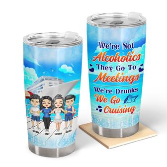 Bestie Cruising We're Drunks Custom Tumbler - Bestie Gift - Thegiftio UK
