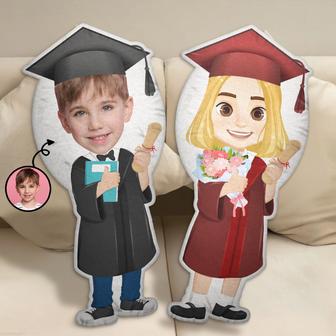 Custom Photo Happy Graduation Pillow - Gift for Kids - Thegiftio UK