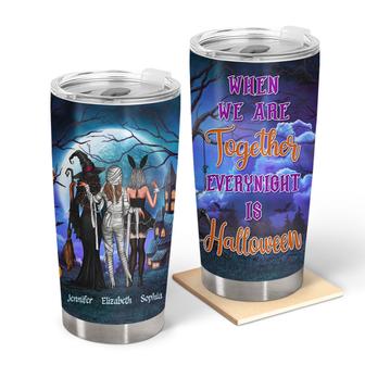 Halloween Best Friends Custom Tumbler - Halloween Gift - Thegiftio UK