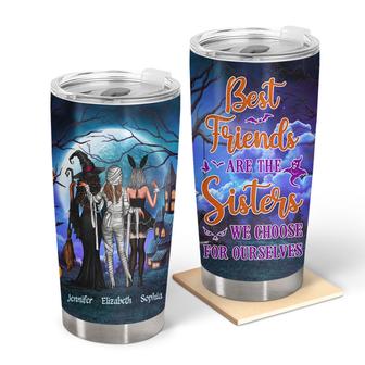 Halloween Best Friends We Choose Personalized Tumbler - Gift - Thegiftio UK