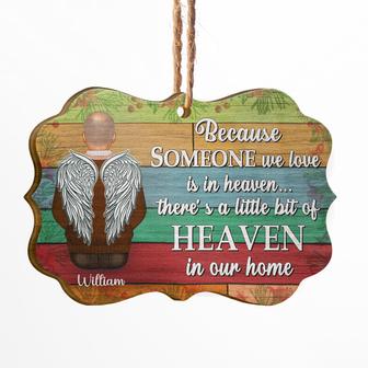 Someone We Love Is In Heaven Custom Ornament - Sympathy Gift - Thegiftio UK