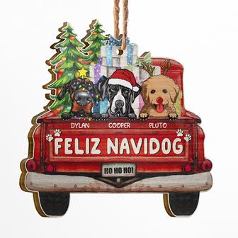 Feliz Navidog Personalized Ornament - Gift for Dog Lovers - Thegiftio UK