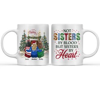 Best Friends Not Sisters Custom Mug - Christmas Gift - Thegiftio UK