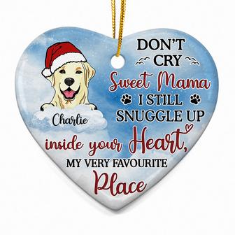 Don't Cry Sweet Mama Personalized Ornament - Memorial Gift - Thegiftio UK