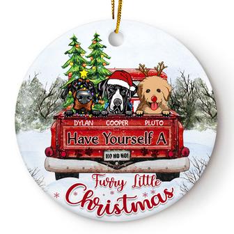 Have Yourself A Furry Little Christmas Personalized Ornament - Thegiftio UK