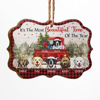 It's The Most Beautiful Time Of The Year Custom Ornament - Thegiftio UK