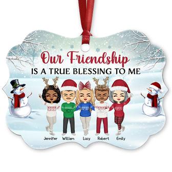 Best Friends Our Friendship Is A True Blessing Personalized - Thegiftio UK