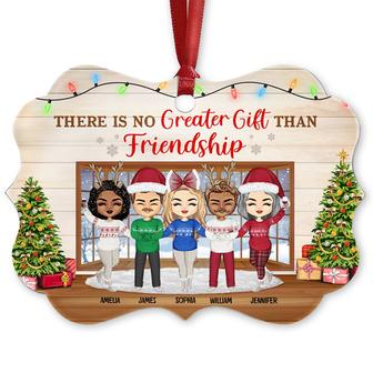 Best Friends There Is No Greater Gift Personalized Ornament - Thegiftio UK