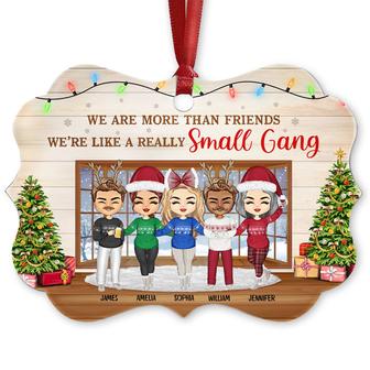 Best Friends We Are Like A Small Gang Personalized Ornament - Thegiftio UK