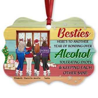 Best Friends Keeping Each Other Sane Personalized Ornament - Thegiftio UK