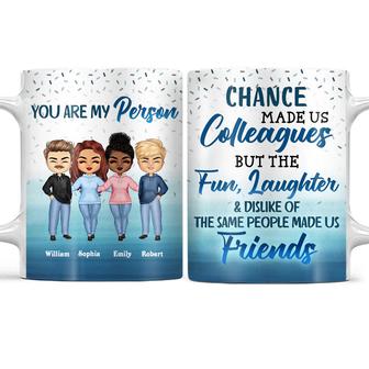 The Fun Laughter Dislike Personalized Mug - Colleagues Gift - Thegiftio UK