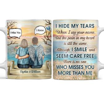 I Hide My Tears When I Say Your Name Custom Mug - Gift - Thegiftio UK