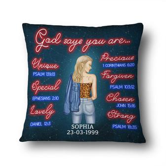 Zodiac Girl You Are Personalized Pillow - Birthday Gift - Thegiftio UK
