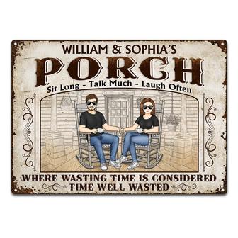 The Porch Where Wasting Time Is Considered Time Well Wasted - Thegiftio UK