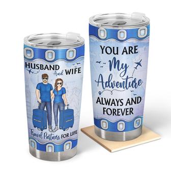 You Are My Adventure Personalized Tumbler - Couple Gift - Thegiftio UK
