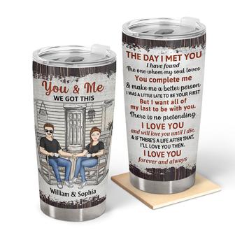 Family I Choose You Personalized Tumbler - Gift for Couples - Thegiftio UK