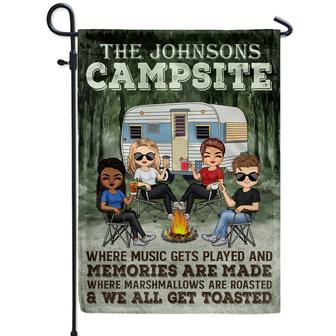 Where Music Gets Played Personalized Flag - Gift for Bestie - Thegiftio UK