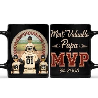 MVP Most Valuable Papa Personalized Mug - Gift for Dad - Thegiftio UK
