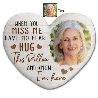 When You Miss Me Personalized Pillow - Memorial Gift - Thegiftio UK