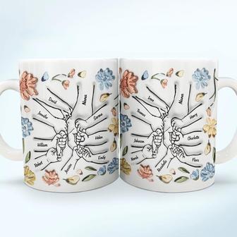 Hand In Hand I Will Always Protect You Custom Mug - Thegiftio UK