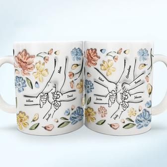 Hand In Hand I Will Always Protect You Custom Mug - Thegiftio UK