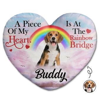 A Piece Of My Heart Personalized Pillow - Memorial Gift - Thegiftio UK