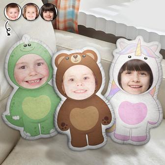 Custom Photo Funny Kid Animal Pillow - Gift for Children - Thegiftio UK