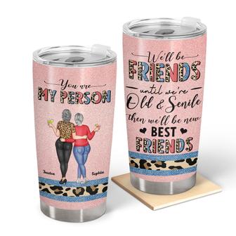 We Will Be Friends Personalized Tumbler - Gift for Besties - Thegiftio UK
