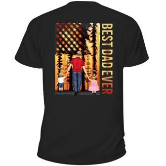 Best Dad Papa Ever Personalized T-Shirt - Birthday Gift - Thegiftio UK