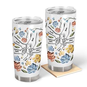 Hand In Hand I Will Always Protect You Custom Tumbler - Gift - Thegiftio UK
