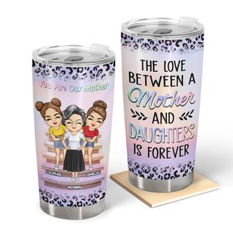 The Love Between A Mother & Daughters Custom Tumbler - Gift - Thegiftio UK