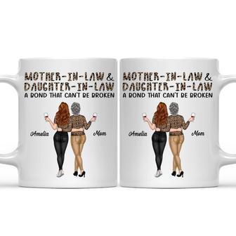 Mother In Law & Daughter In Law A Bond Personalized Mug - Thegiftio UK