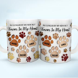 Forever In My Heart Custom Mug - Gift for Dog Lovers - Thegiftio UK