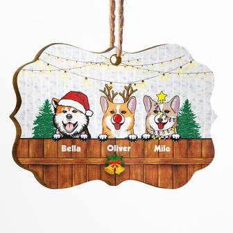 Nice Until Proven Naughty Personalized Ornament - Thegiftio UK