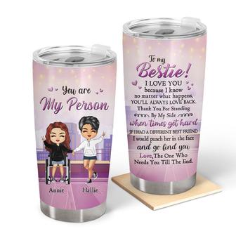 You Are My Person Personalized Tumbler - Gift for Sisters - Thegiftio UK