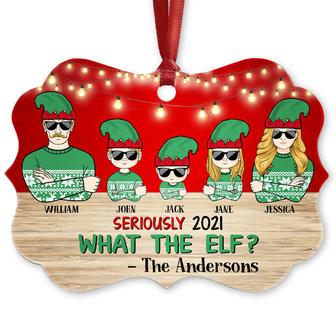 What The Elf Personalized Ornament - Gift for Families - Thegiftio UK