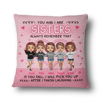 After I Finish Laughing Personalized Pillow - Gift for Sis - Thegiftio UK