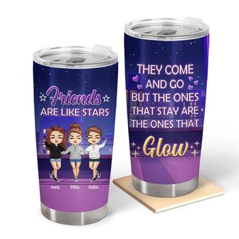 The Ones That Glow Personalized Tumbler - Gift for Besties - Thegiftio UK