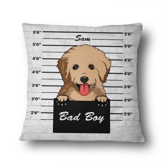 Funny Dog Criminal Personalized Pillow - Gift for Dog Lovers - Thegiftio UK