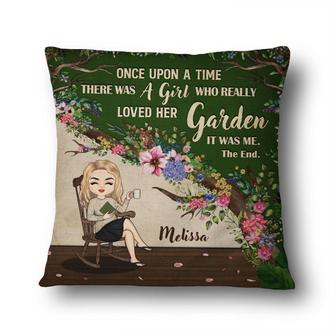 Once Upon A Time Gardening Custom Pillow - Thegiftio UK